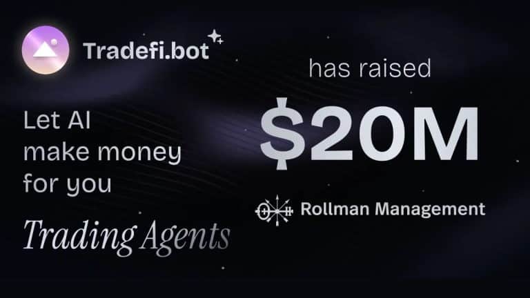 Tradefi.bot Recauda $20M para Desplegar Agentes de Trading AI en Blockchain y Redefinir los Ingresos Pasivos en DeFi