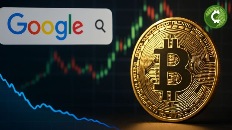 Las búsquedas de Bitcoin en Google están cayendo