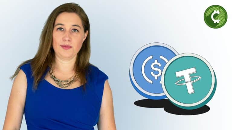 María Fernanda Juppet y stablecoins.