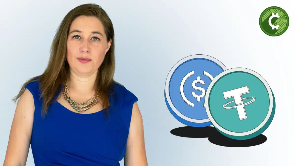 María Fernanda Juppet y stablecoins.