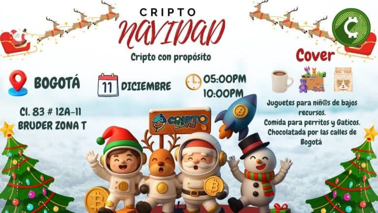 Cripto Navidad: Una noche de comunidad, solidaridad y magia