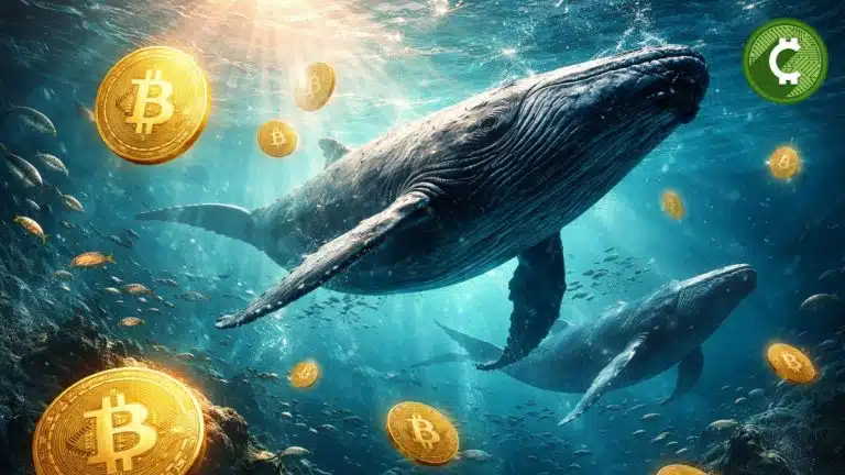 Las ballenas de bitcoin están acumulando BTC agresivamente.