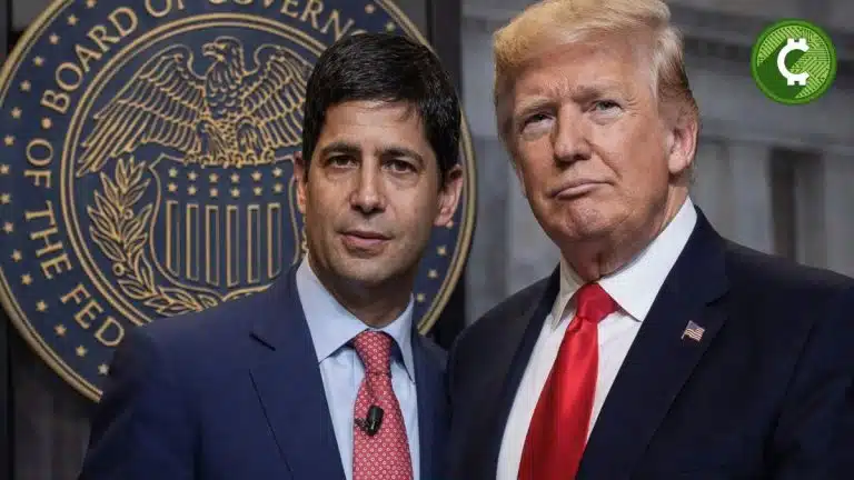 Kevin Warsh, Donald Trump y la Reserva Federal de Estados Unidos.