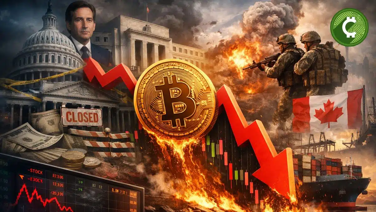 Bitcoin cae a $81K, liquida más de $380M en longs y el cierre parcial del gobierno de EE.UU. aumenta la presión del mercado cripto.