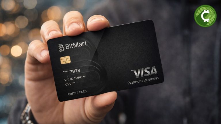 BitMart Card criptomonedas