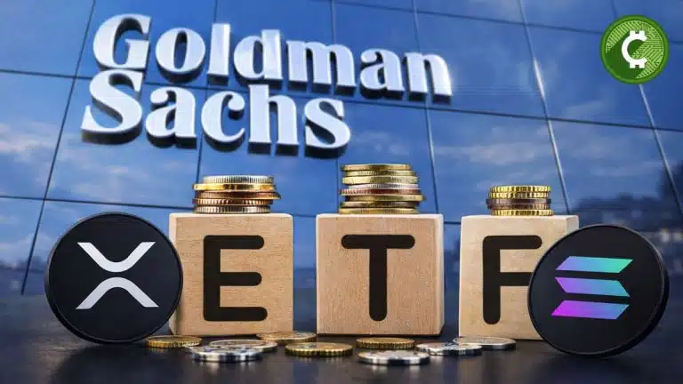 Goldman Sachs revela inversiones por $260 millones en ETFs de XRP y Solana