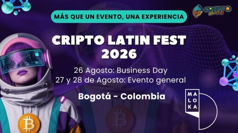 Cripto Latin Fest regresa a Bogotá del 26 al 28 de agosto en su 9ª edición