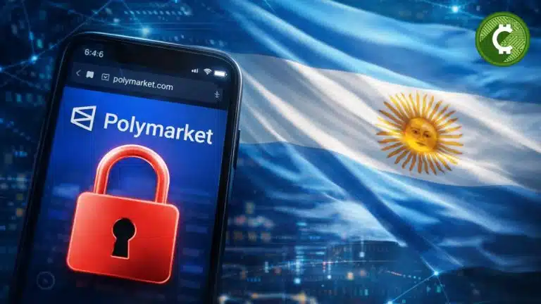 Argentina bloquea Polymarket tras determinar que operaba como plataforma de apuestas online sin autorización.