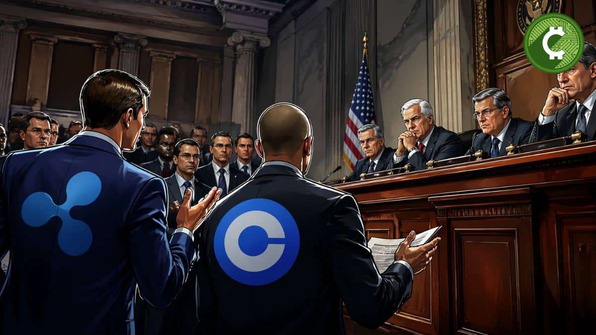 Empresarios de Coinbase y Ripple presionando al Senado de Estados Unidos para avanzar la Clarity Act sobre regulación cripto