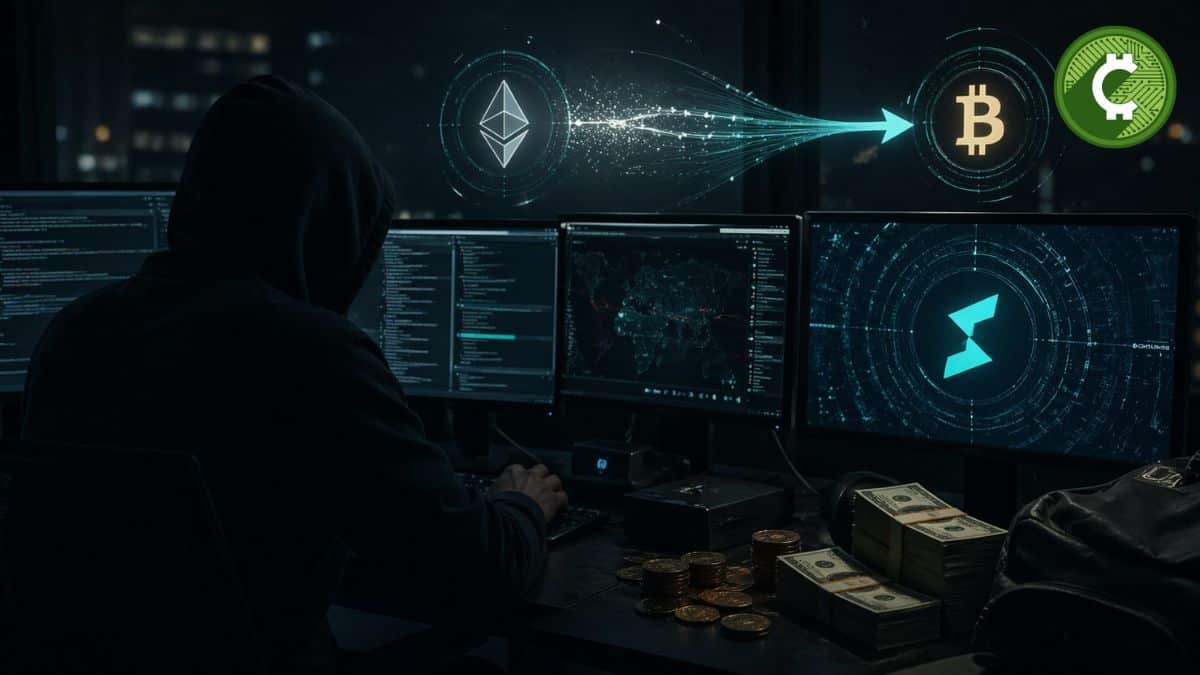 hacker de Kelp DAO lavando Ethereum ETH a través de THORChain tras exploit