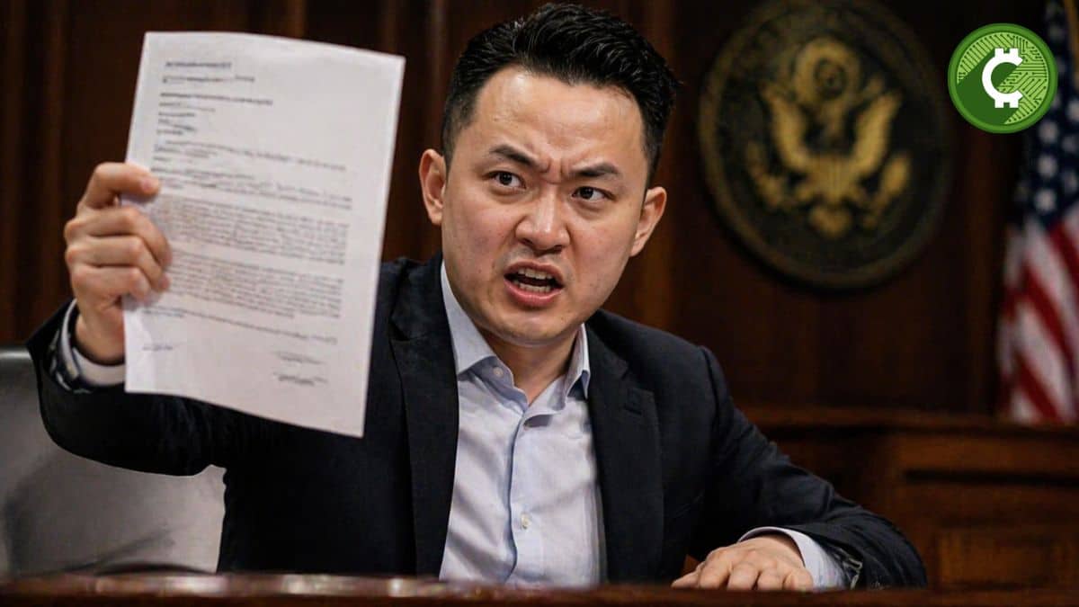 Justin Sun muestra documento de demanda contra World Liberty por congelamiento de tokens WLFI