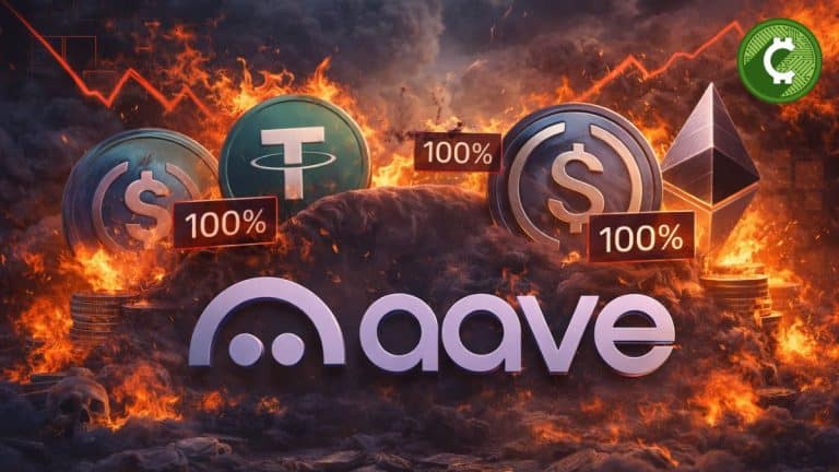 Mercados principales de Aave al 100% de utilización con crisis de liquidez y fondos bloqueados en USDT, USDC y ETH