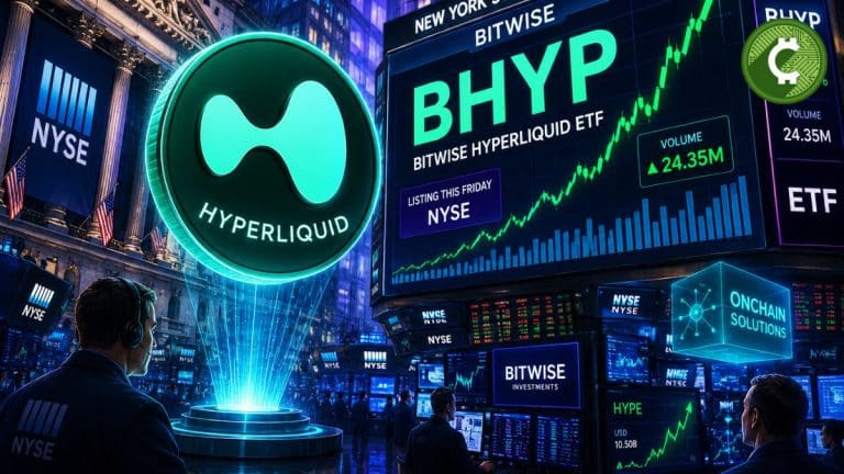 ETF de Hyperliquid de Bitwise debutando en la NYSE bajo el ticker BHYP