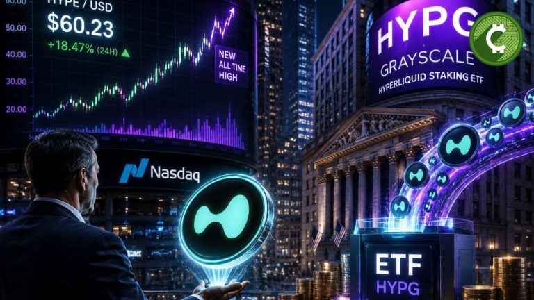 ETF de Hyperliquid de Grayscale con inversión de 115 millones de dólares en tokens HYPE y ticker HYPG en Nasdaq
