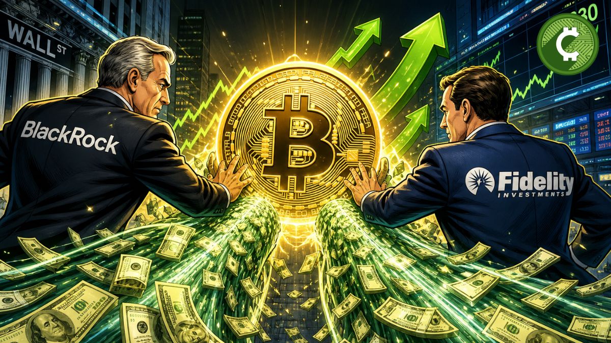 ETFs spot de Bitcoin recibiendo entradas de capital lideradas por BlackRock y Fidelity con Bitcoin al alza
