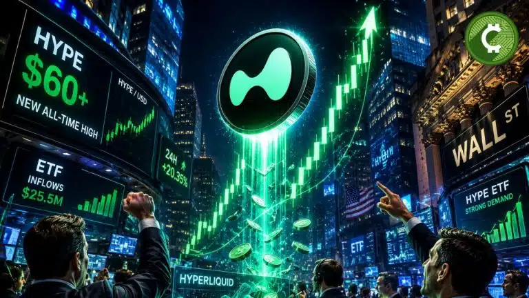 HYPE supera los 60 dólares impulsado por demanda institucional y ETFs de Hyperliquid