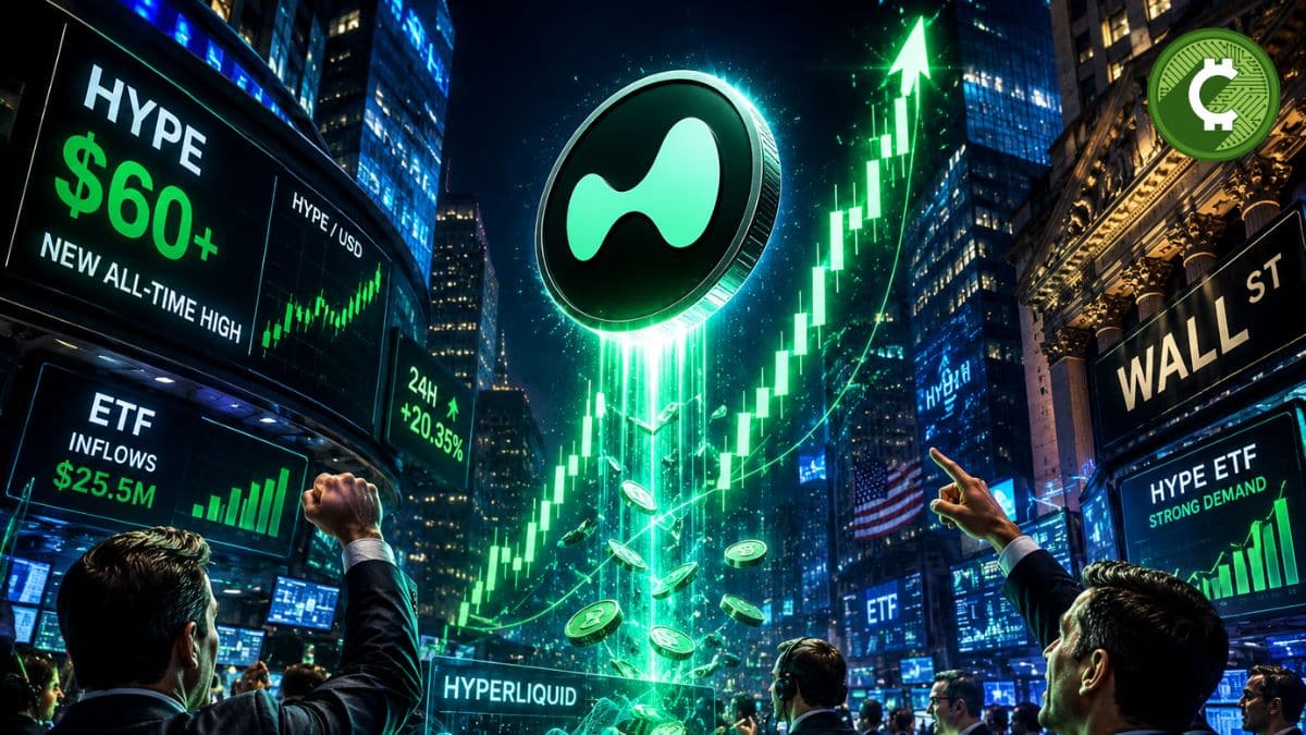 HYPE marca un nuevo máximo histórico sobre los $60 mientras crece el apetito de Wall Street por Hyperliquid