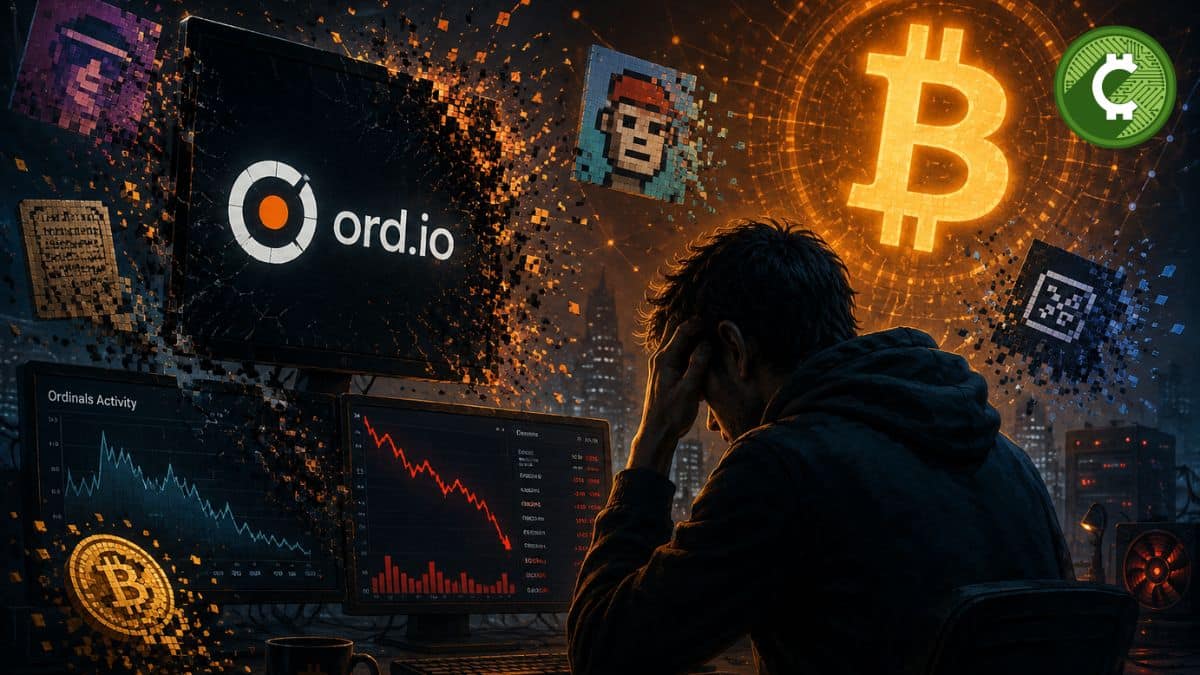 Ord.io y Zap cierran operaciones mientras cae la actividad del ecosistema Bitcoin Ordinals