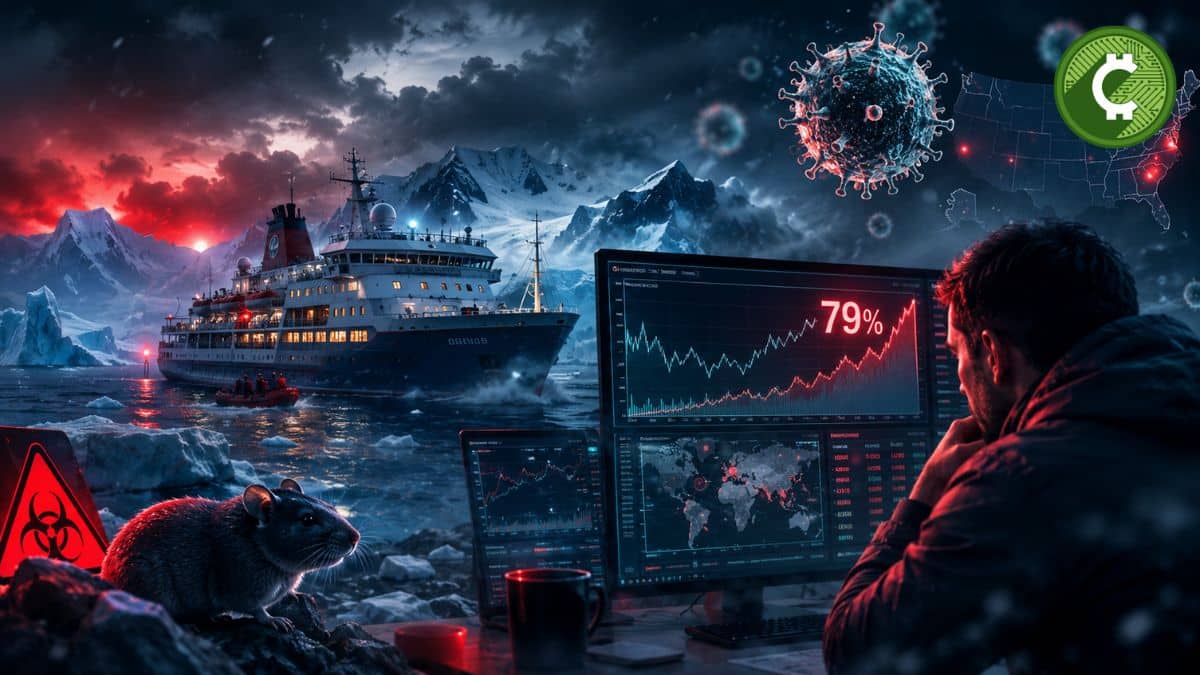 Trader analiza apuestas de Polymarket sobre hantavirus mientras un crucero antártico enfrenta un brote mortal