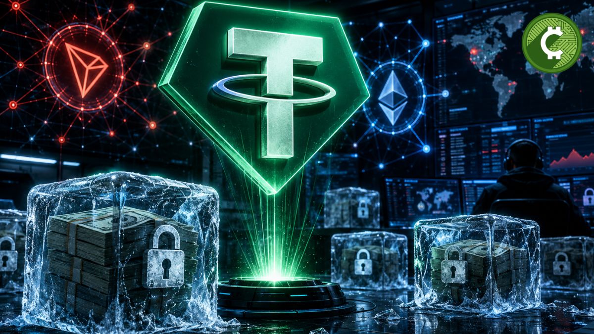 Tether congela más de 500 millones de dólares en USDT en Tron y Ethereum
