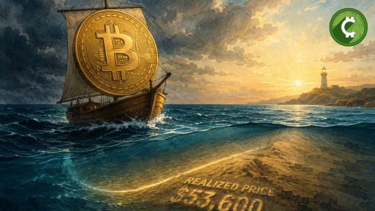 Bitcoin acercándose a una zona de suelo cerca de los 53.600 dólares según el análisis de CryptoQuant