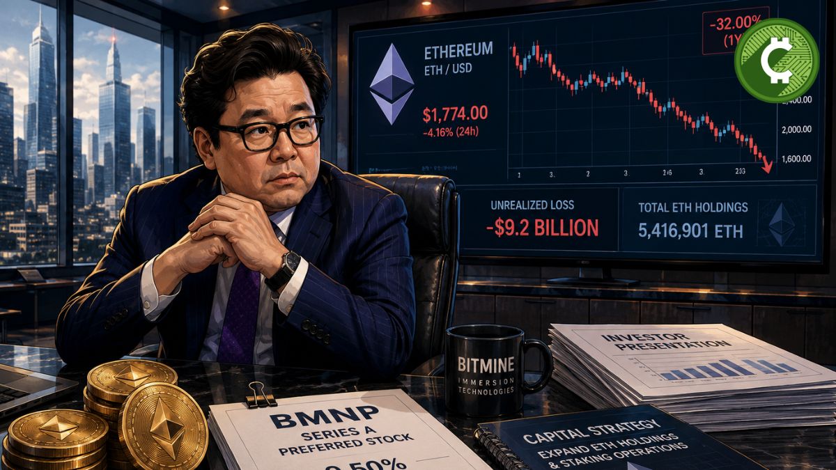 Tom Lee analiza la estrategia de Bitmine para recaudar capital mediante una oferta de acciones preferentes BMNP mientras Ethereum acumula fuertes caídas y pérdidas no realizadas.