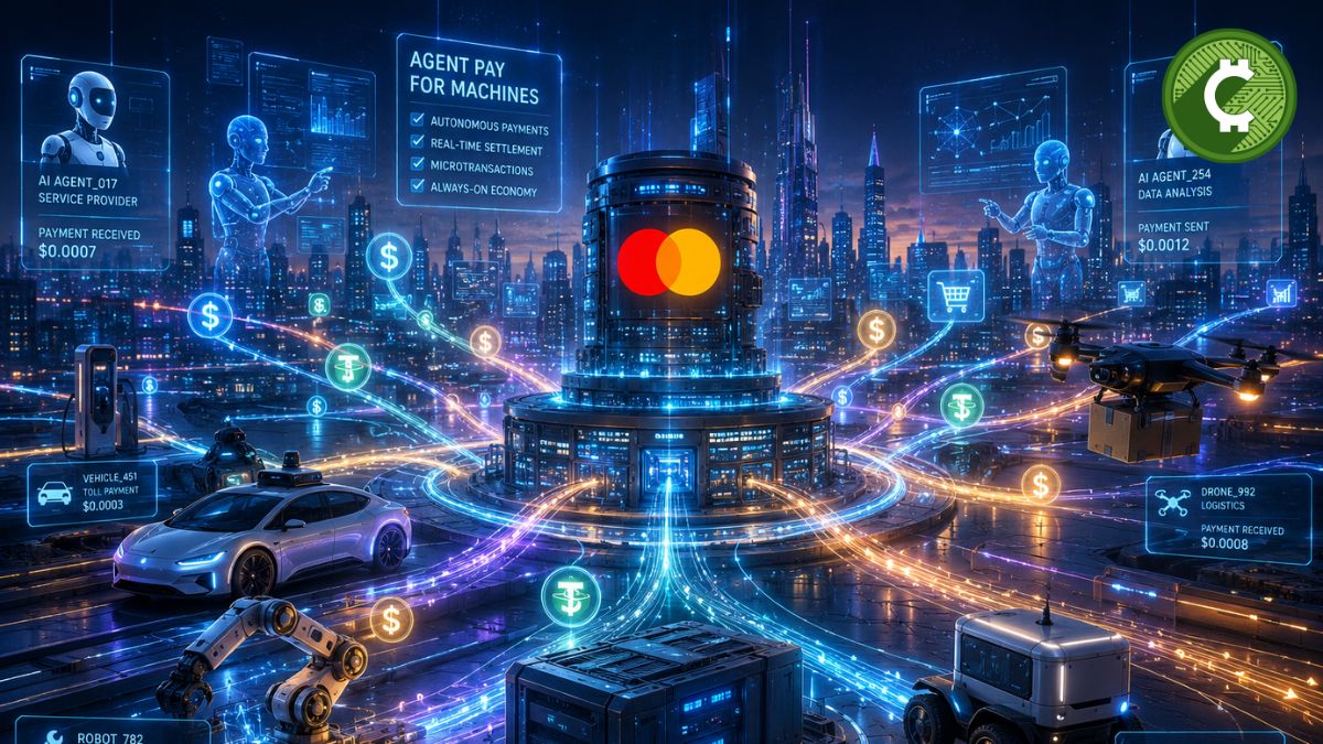 Mastercard Agent Pay for Machines permite pagos autónomos entre agentes de inteligencia artificial mediante stablecoins y tecnología blockchain