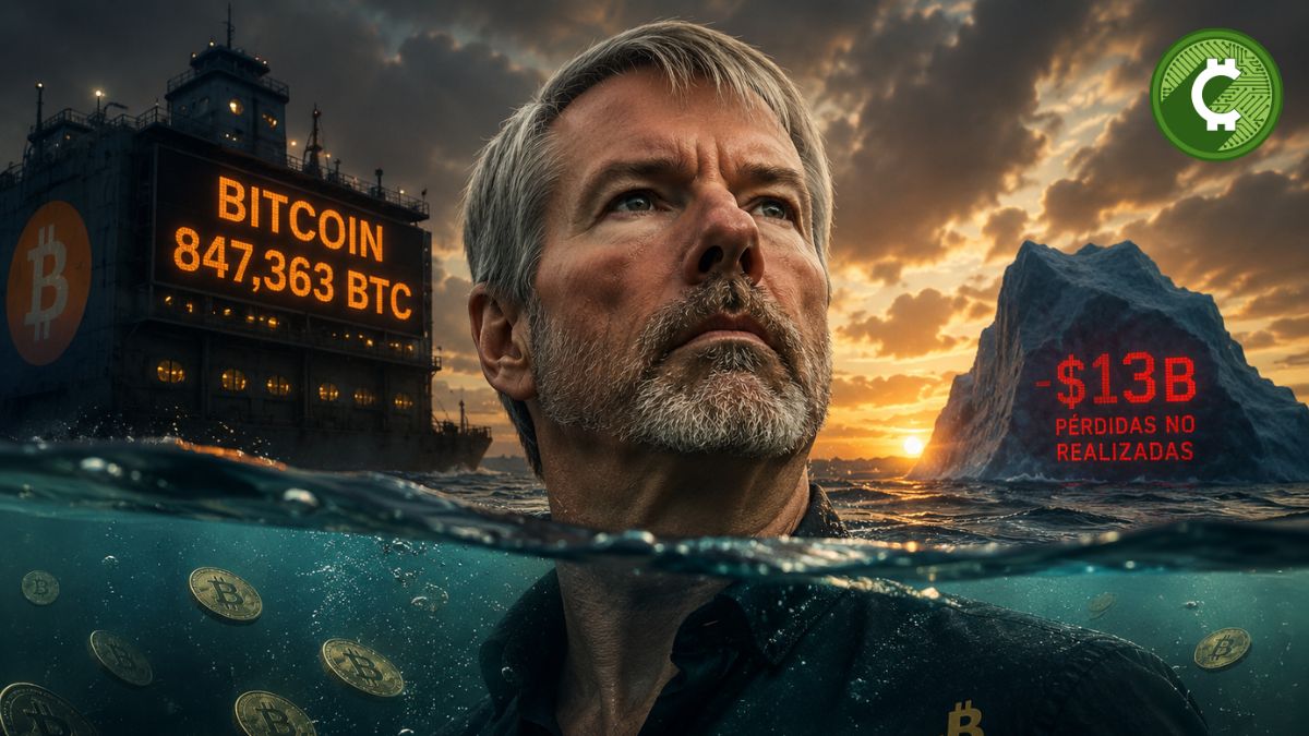Michael Saylor observa el mercado mientras Strategy anticipa una nueva compra de Bitcoin pese a pérdidas no realizadas cercanas a los 13.000 millones de dólares.