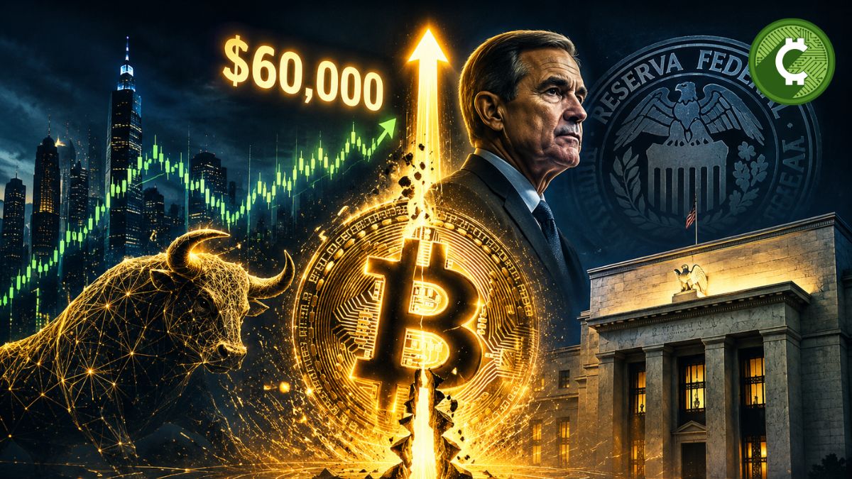 Bitcoin vuelve nuevamente a los 60.000 dólares tras mensaje de la Fed sobre la inflación