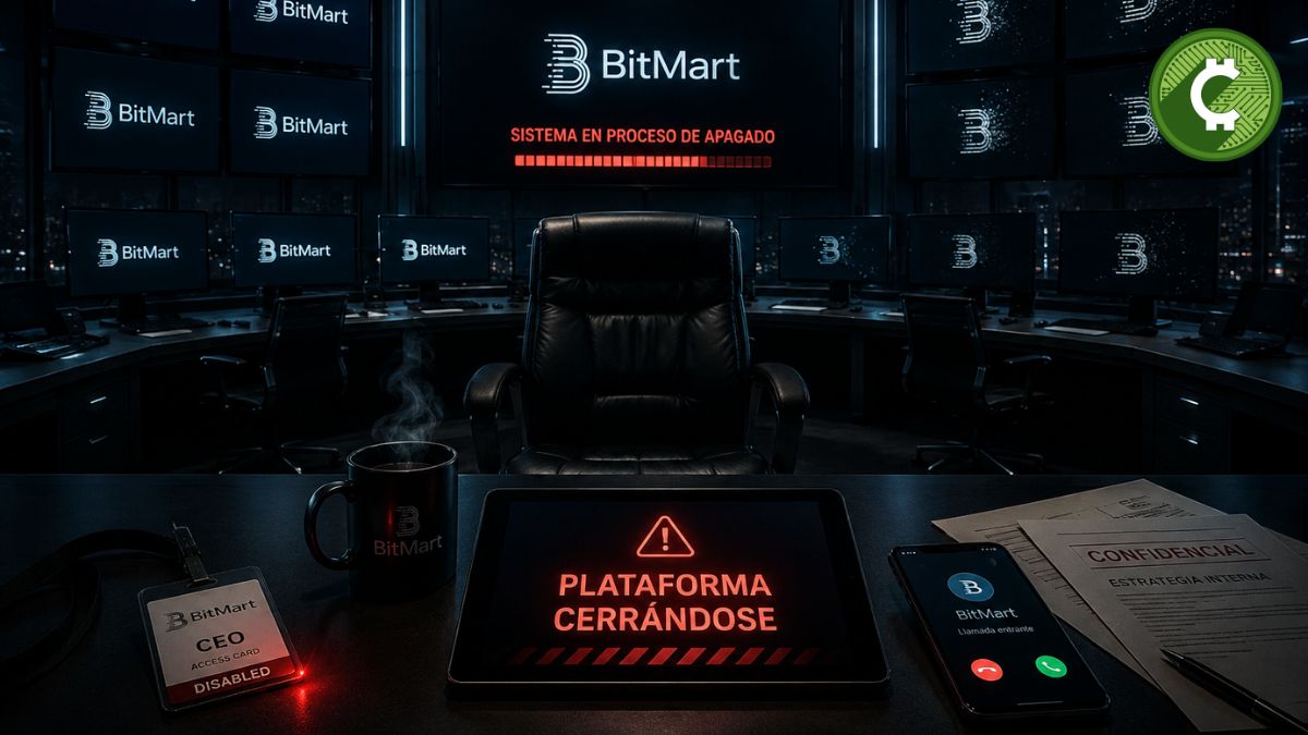 BitMart pone fin a su exchange y el token BMX se desploma más de un 60%