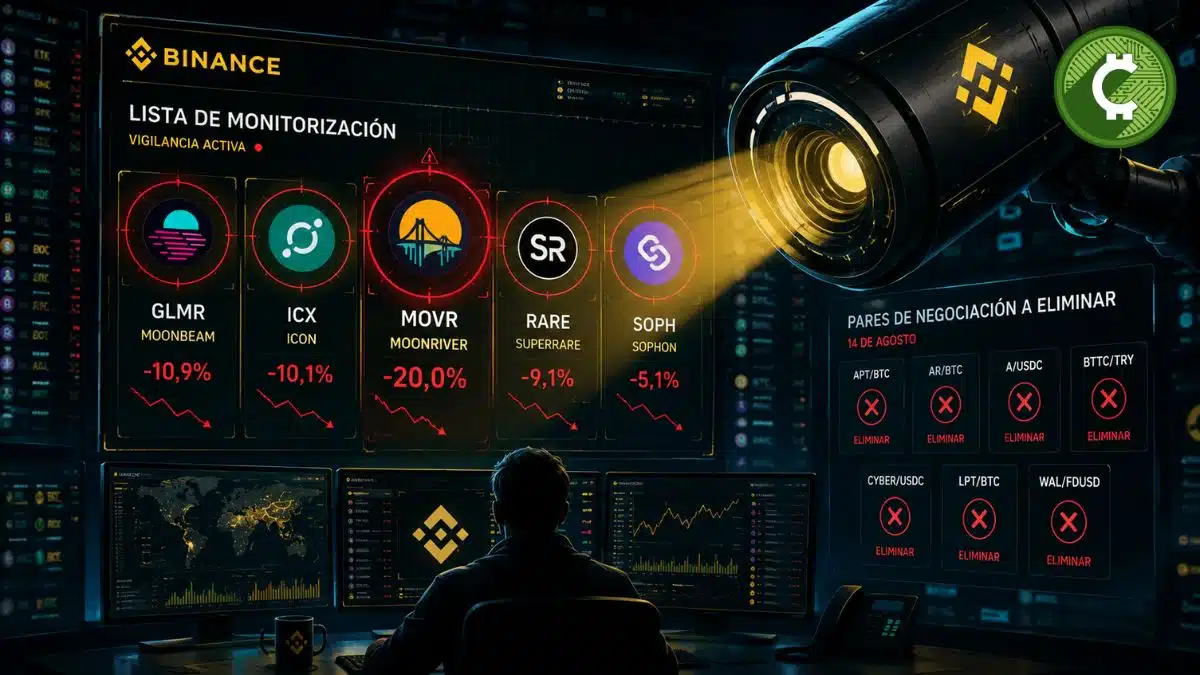 Binance anunció que eliminará estos 7 pares de trading de su plataforma