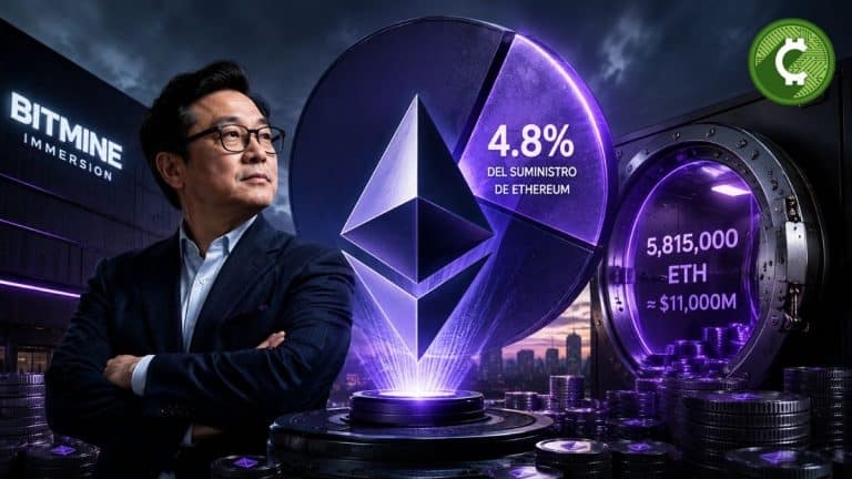 Bitmine alcanza el 4,8% del suministro de Ethereum bajo el liderazgo de Tom Lee