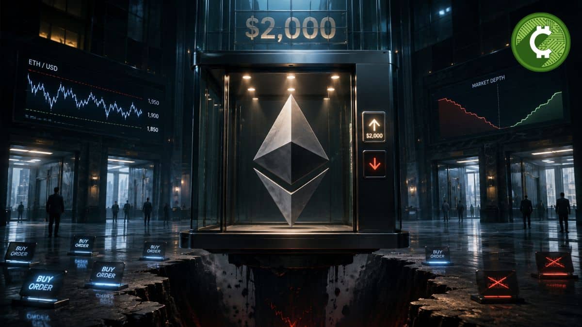 Ethereum atrapado bajo los 2.000 dólares ante la falta de demanda