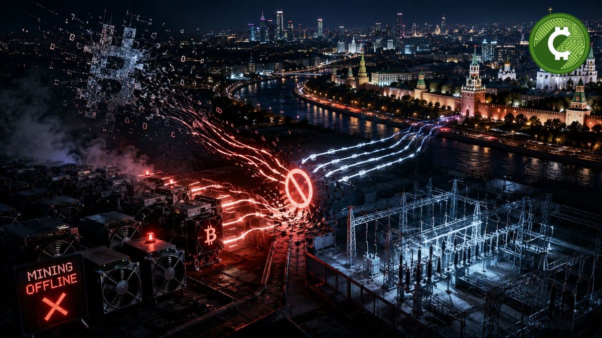 Rusia prohíbe la minería de Bitcoin en Moscú hasta 2032 por presión sobre la red eléctrica