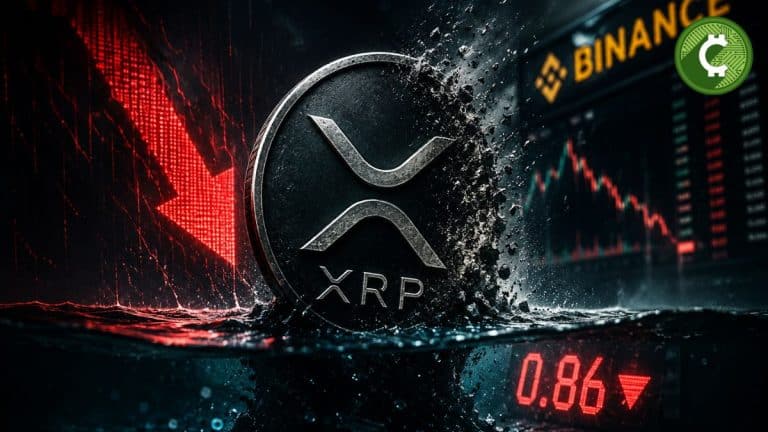 XRP enfrenta presión vendedora en Binance con Taker Buy Sell Ratio en 0,86