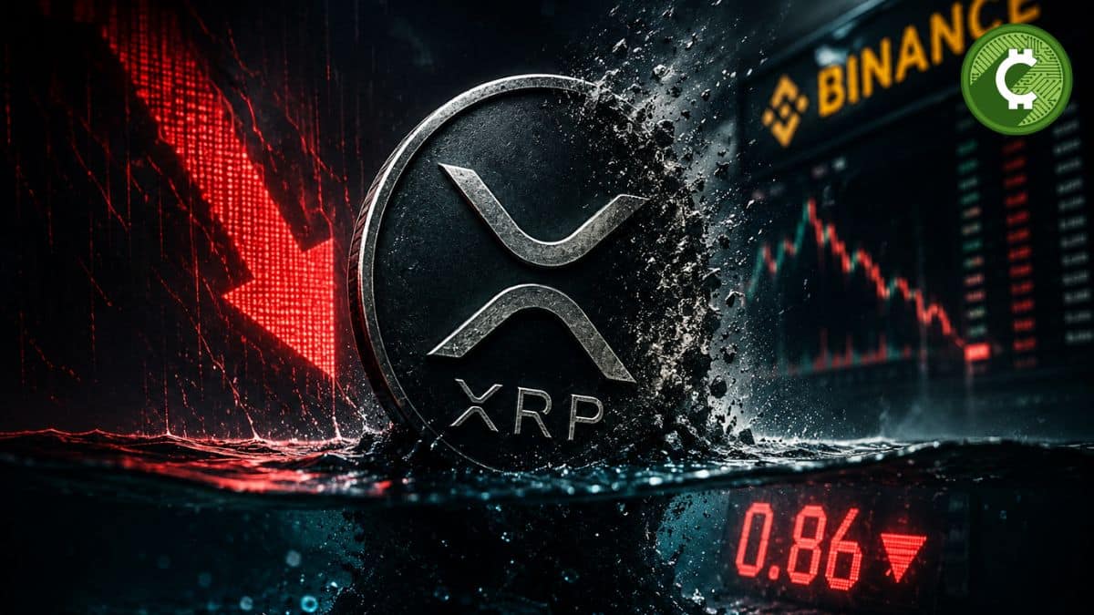 XRP enfrenta presión vendedora en Binance con Taker Buy Sell Ratio en 0,86