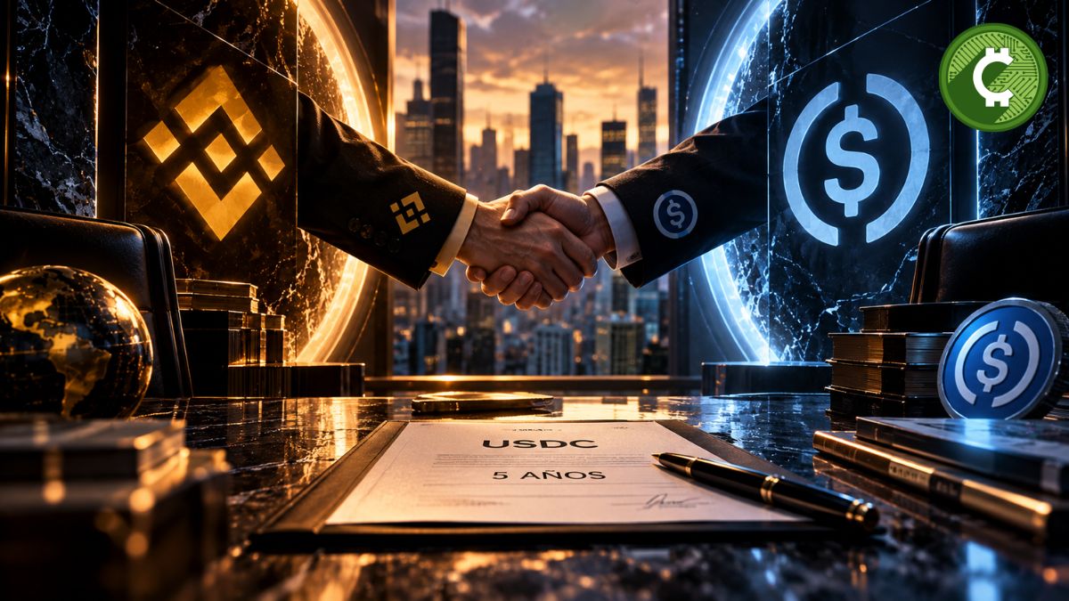 Binance invierte 100 millones de dólares en Circle y amplía acuerdo sobre USDC