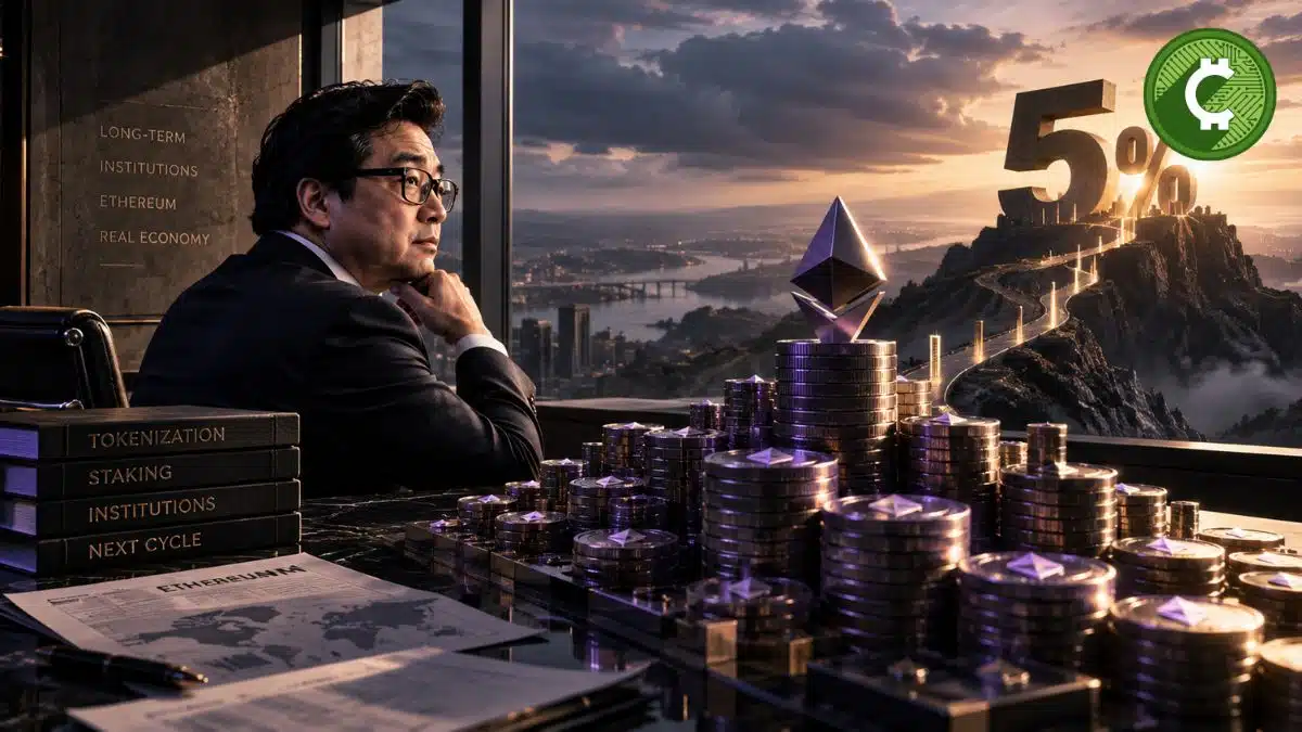 Bitmine se acerca al 5% del suministro de Ethereum
