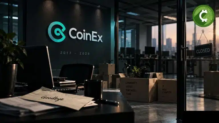CoinEx cierra operaciones y anuncia el cierre del exchange en 2026