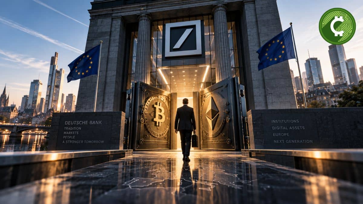 Deutsche Bank prepara custodia de Bitcoin y Ether en Europa