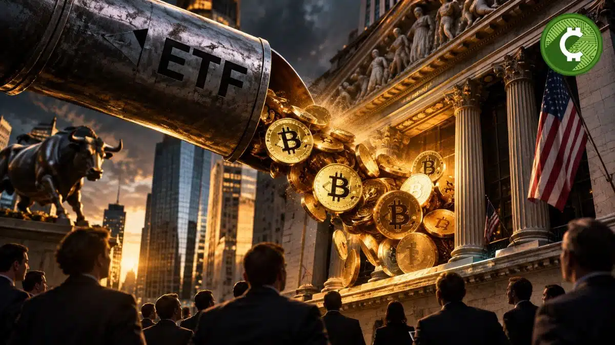ETFs de Bitcoin captan casi $1.000 millones en un solo día