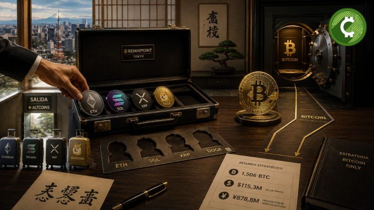 Remixpoint vende sus altcoins y concentra su estrategia en Bitcoin