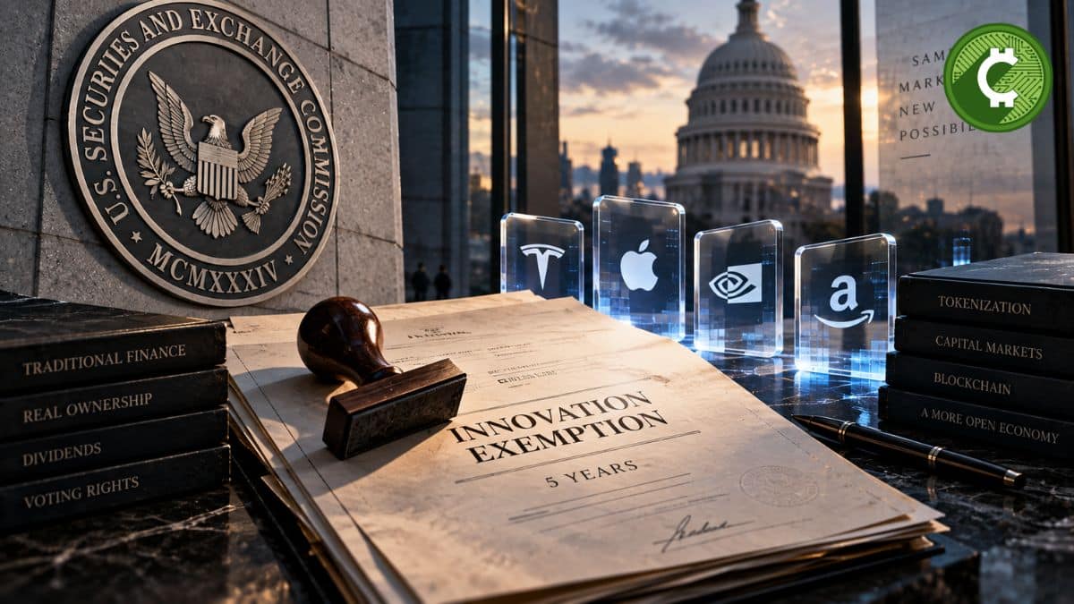 SEC habilita negociación de valores tokenizados con Innovation Exemption