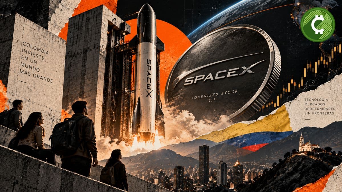 SpaceX lidera las acciones tokenizadas más negociadas en Colombia