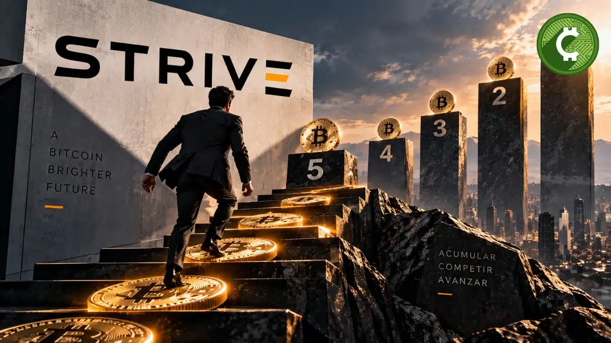 Strive compra 1.355 BTC y aumenta sus reservas de Bitcoin.