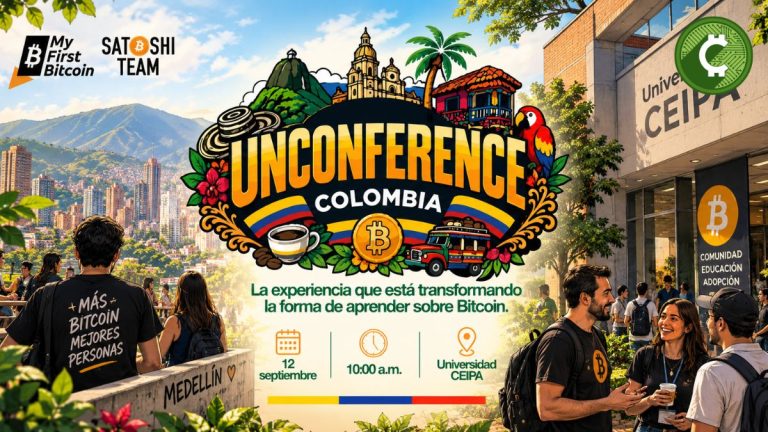 Unconference Medellín 2026, evento Bitcoin en Colombia