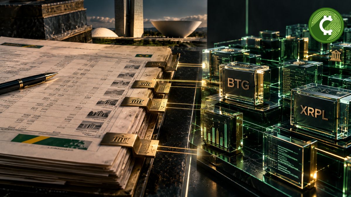 XRP Ledger registra fondos de BTG Pactual en Brasil mediante blockchain