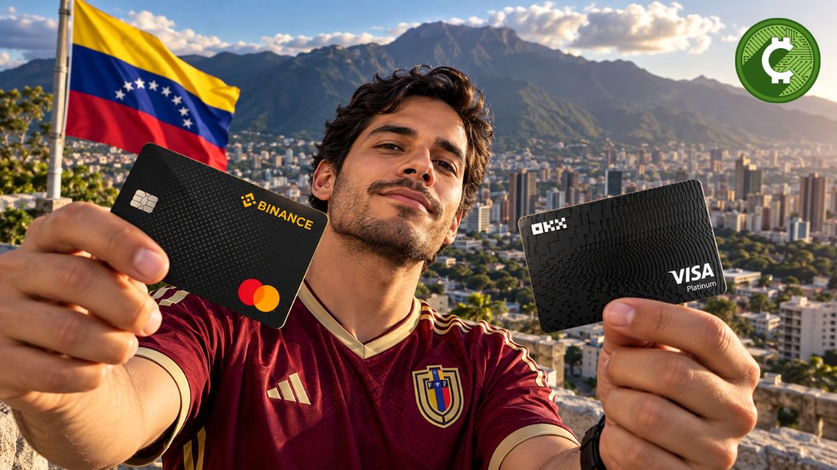 Tarjetas cripto de Binance y OKX disponibles en Venezuela